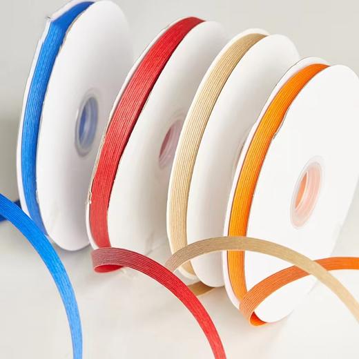 【年宵装饰】装饰带/造型纸带/仿竹片空气飘带插花装饰（25码长） 商品图0