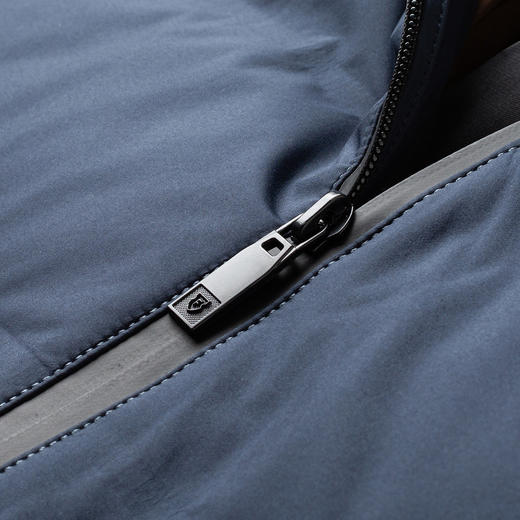 【90白鸭绒】罗蒙撞色羽绒服男短款冬季保暖面包服男士羽绒服外套男 商品图4