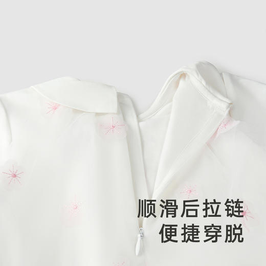 【商场同款】英氏婴幼儿衣服吸湿透气女宝宝纯棉连体衣新款 商品图3