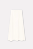 Mark Kenly Domino Tan 象牙白NASHA绉绸松紧腰半裙 商品缩略图5