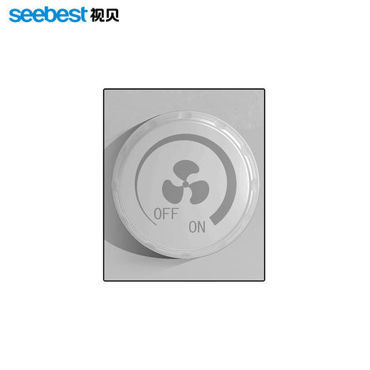 视贝K10灰系列墙开插座 商品图4