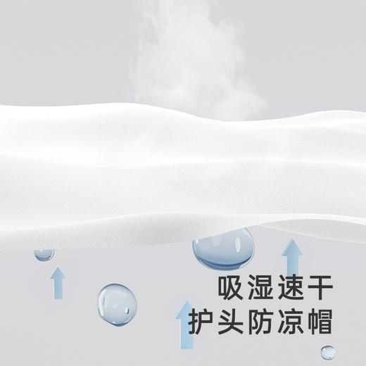 【商场同款】英氏婴幼儿帽子纯棉圆帽吸湿速干胎帽春季新品 商品图2