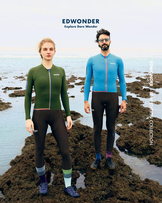 EdW超轻(女)长袖车衣-森绿 Jersey 商品图4