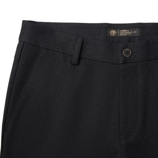 【热熔岩】柒牌男装休闲裤男2024秋冬新款商务休闲保暖防寒直筒裤	127H70460 商品图2