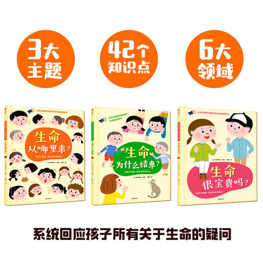 给孩子的一套生命科学绘本 全3册 商品图1