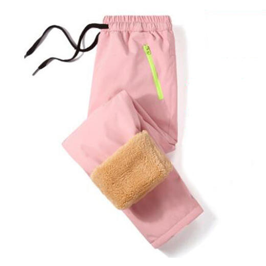 纳趣儿童羊羔绒防水滑雪裤 商品图6