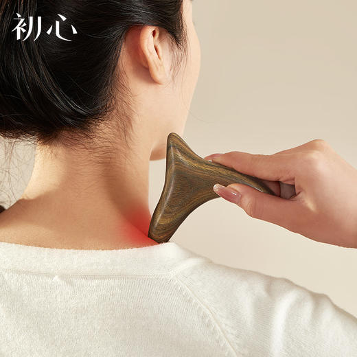初心| 实木绿檀海豚足底按摩器三角雀 商品图5