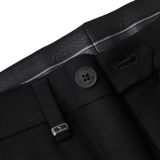 【热熔岩】柒牌直筒西裤男2025秋冬新款商务通勤保暖防寒修身长裤	127H70020 商品图2