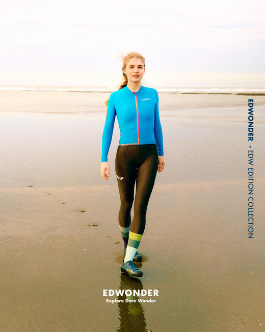 EdW超轻(女)长袖车衣-靛蓝Jersey 商品图2