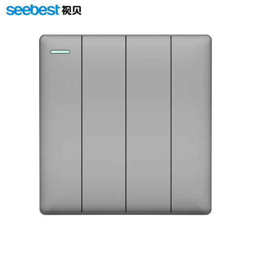视贝Q6灰系列(墙开插座) 商品图2
