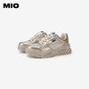 MIO米奥春季休闲板鞋圆头系带复古厚底酷飒运动鞋女鞋M241539927 商品缩略图3