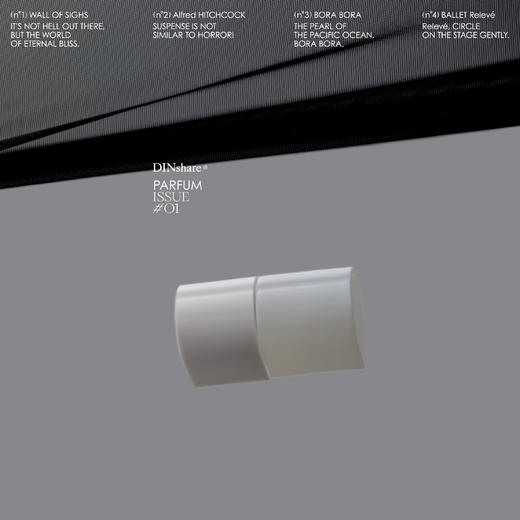 DINshare 黑地｜NO.3 波拉波拉 香水 白瓶 清透系列 30ml/90ml 商品图4