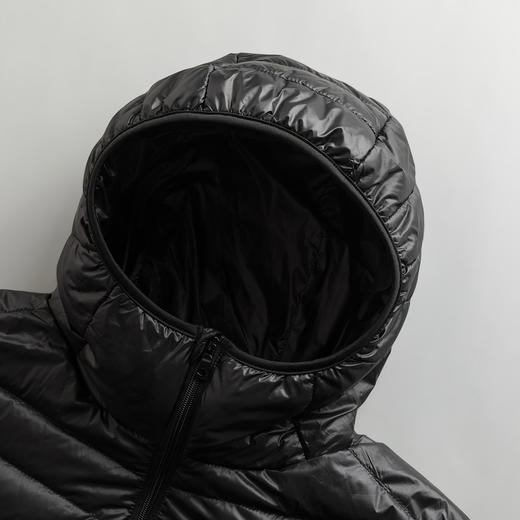【90白鸭绒】罗蒙男士轻薄羽绒服男短款秋冬纯色连帽外套男士羽绒服 商品图6