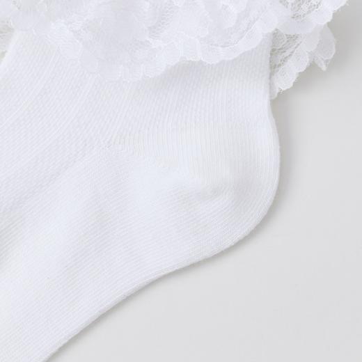 女童甜美花边袜两双装新款安奈儿童装实体店同款JG417572 商品图3
