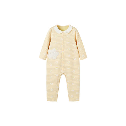 【商场同款】英氏婴儿连体衣女宝宝春季透气婴幼儿衣服新款 商品图4