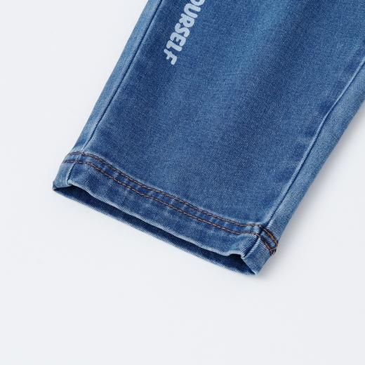 男童百搭牛仔单裤长裤裤子春季新款安奈儿童装实体店同款XB416531 商品图4