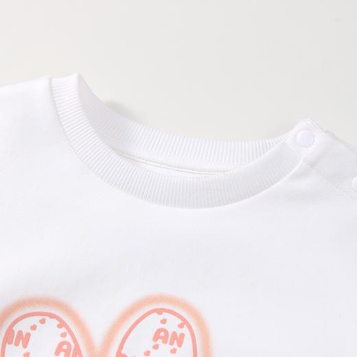 女童可爱小兔圆领长袖卫衣新款安奈儿童装实体店同款XG411606 商品图1
