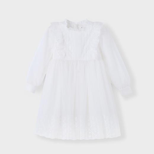 女童优雅淑女网纱礼裙连衣裙裙子新款安奈儿童装实体店同款AG413667 商品图0