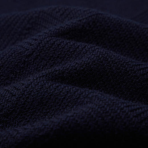 柒牌男装圆领毛衣男2024秋冬新款休闲百搭肌理提花男士保暖羊毛衫	127Y70020 商品图4