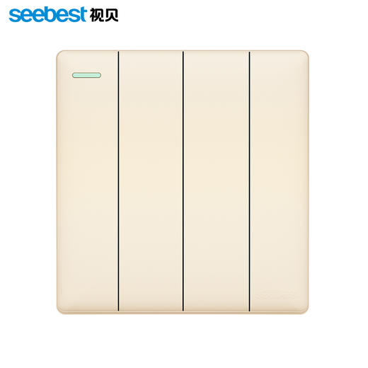 视贝Q6金系列(墙开插座) 商品图4