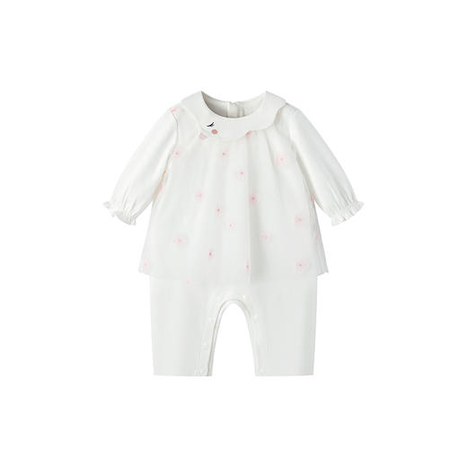 【商场同款】英氏婴幼儿衣服吸湿透气女宝宝纯棉连体衣新款 商品图4