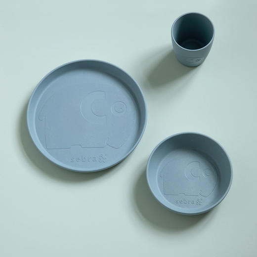 丹麦Sebra MUMS系列-餐碗2件装 森系素色简约浅色百搭宝宝儿童餐具 商品图4