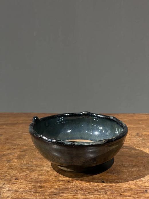 霁藍琉璃釉钵形碗，顺丰包邮 商品图3
