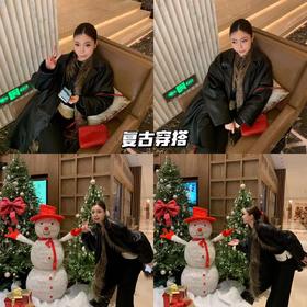 新品上身 | 复古皮衣穿搭，可拆卸皮衣给予多种穿法💓