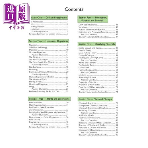 【中商原版】英国原版CGP教辅 KS3 Science完整学习与实践-高级KS3 Science Complete Study & Practice Higher with Online Ed 商品图1