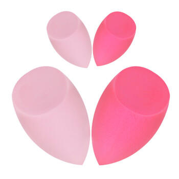 real Techniques美妆蛋抑彩妆棉菌Q弹心形魔法上妆棉粉扑 商品图2