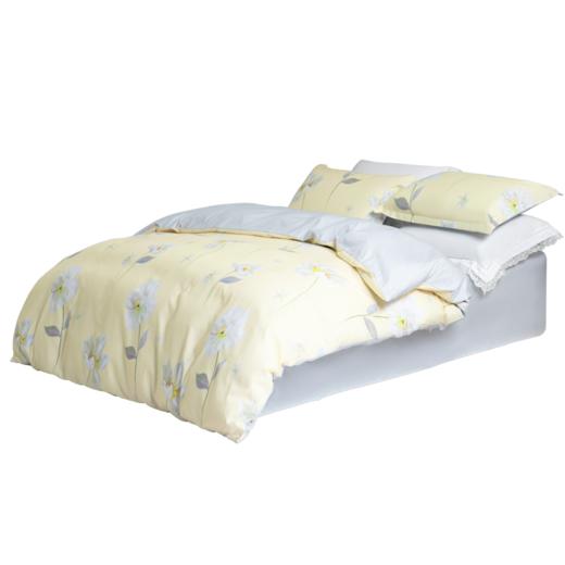 全涤磨毛抗菌四件套1.5m床 DH奶fufu的花-S04(抗菌) 商品图0
