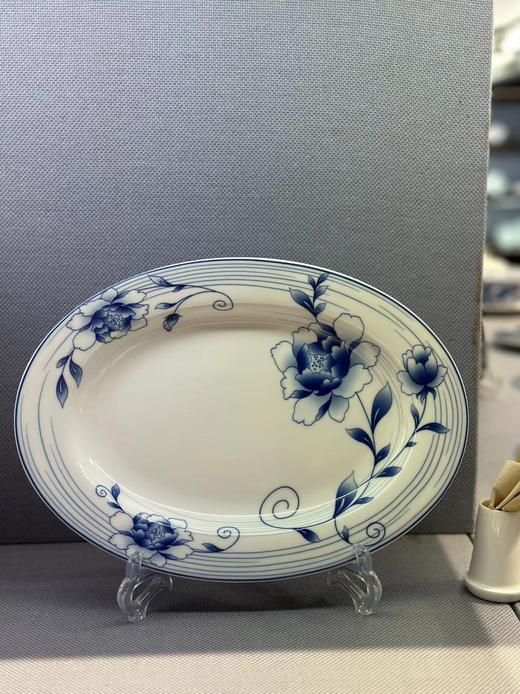 景德镇陶瓷 国瓷红叶 50头兰色梦幻 商品图6