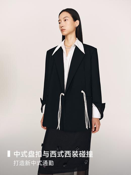 新中式通勤盘扣西装FO478023D 商品图3