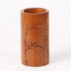 阴雕酸枝中圆笔筒 商品缩略图0