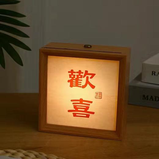  【黑夜中的一盏明灯！让你的卧室充满复古氛围】文创相框小夜灯卧室睡眠灯usb，床头充电led夜晚灯光画氛围复古，方便快捷 商品图7