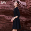 IWY/时尚气质黑色设计感职业连衣裙女酒店经理商务正装售楼部工作服Q13304 商品缩略图4