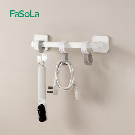 FaSoLa反扣魔术贴扎带自行车挂钩捆绑带加长固定自粘扣电源尼龙理线扎带 商品图2