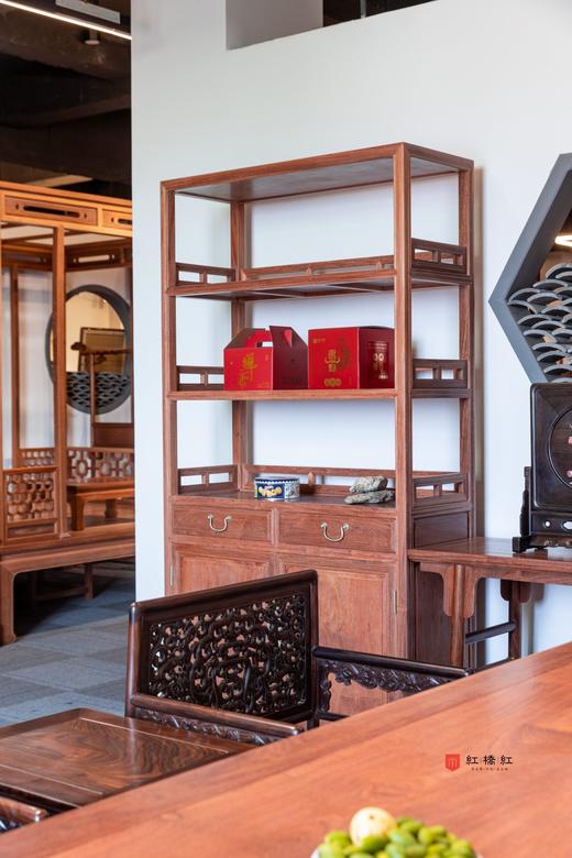 红桥红  家具严选  缅甸花梨(大果紫檀）  【180马蹄腿霸王杖方桌】 商品图6