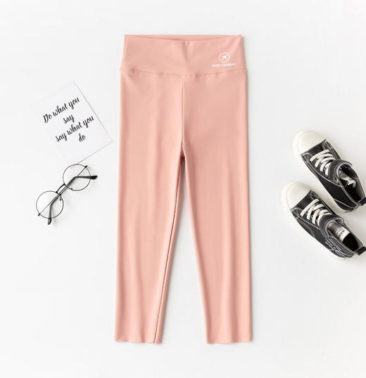 【高腰裸感儿童芭比裤 一条过冬】女童鲨鱼裤秋冬加绒外穿裤儿童打底裤芭比裤正版女孩大童打底裤子 商品图10