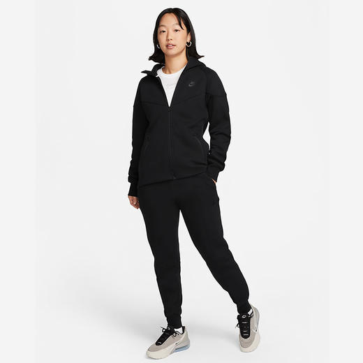 Nike/耐克TECH女子秋新款logo印花运动休闲连帽夹克外套FB8339-010 商品图2