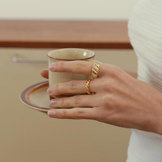 【品牌直发】INBC0304 浪漫交织-麻花套戒叠戴戒指套装｜INCH EDITION 暮光之城系列【限时价】 商品图5