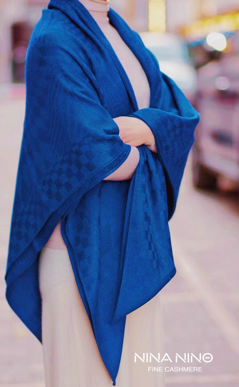 银河系大披肩 黑/蓝/咖三色