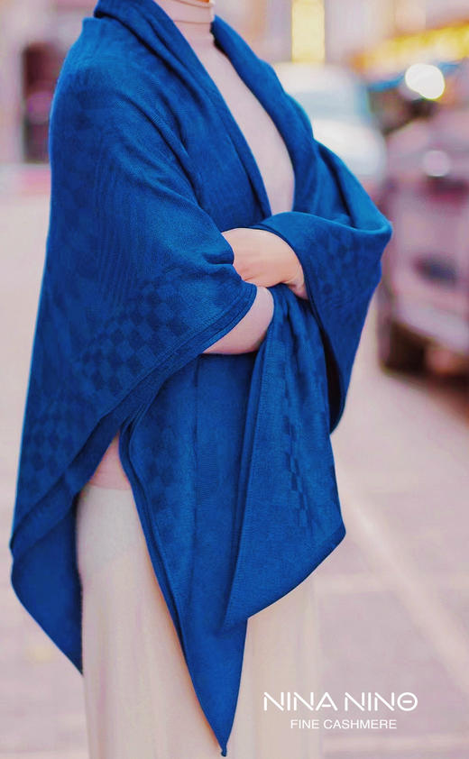 银河系大披肩 黑/蓝/咖三色 商品图0