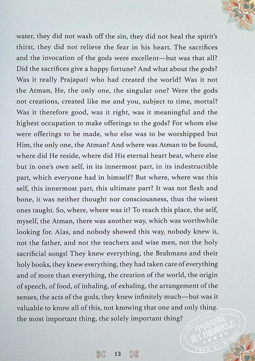 预售 【中商原版】悉达多 英文原版 Siddhartha Hermann Hesse 诺贝尔文学奖得主赫尔曼 黑塞经典文学作品 大师经典文学作品 商品图5