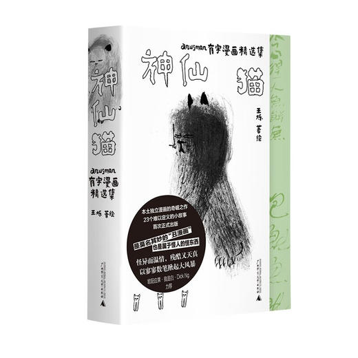 【特价】神仙猫 anusman有字漫画精选集 王烁 著绘 商品图4