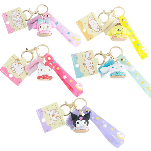 三丽鸥甜甜圈匙扣美乐蒂 商品图2