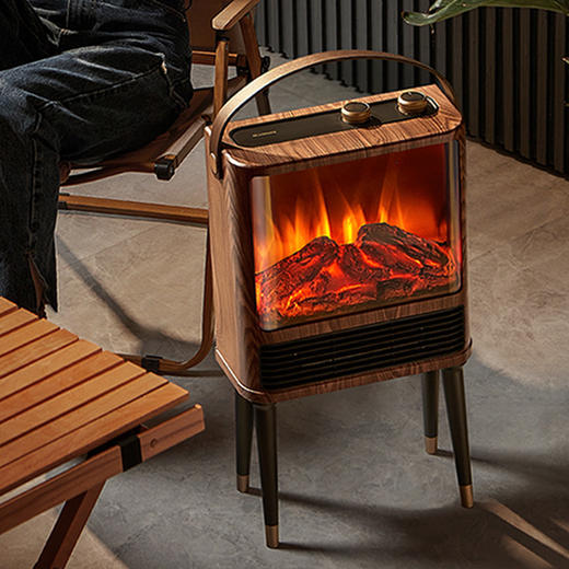 艾美特AIRMATE3D焰火壁炉暖风机PTCAIR9 商品图3