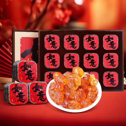 庄民 如意桃胶礼盒 12罐装 富含桃胶360g 心意好礼 年礼必备 商品图0