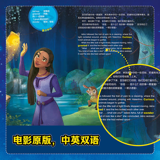 不能错过的迪士尼双语经典电影故事（官方完整版）：星愿 商品图3