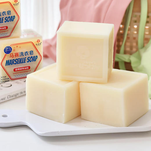 YUMIE由美枝马赛洗衣皂中文版300g/117789 一皂多用植物配方温和不伤手 商品图1